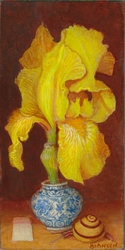 Iris dans une porcelaine de chine